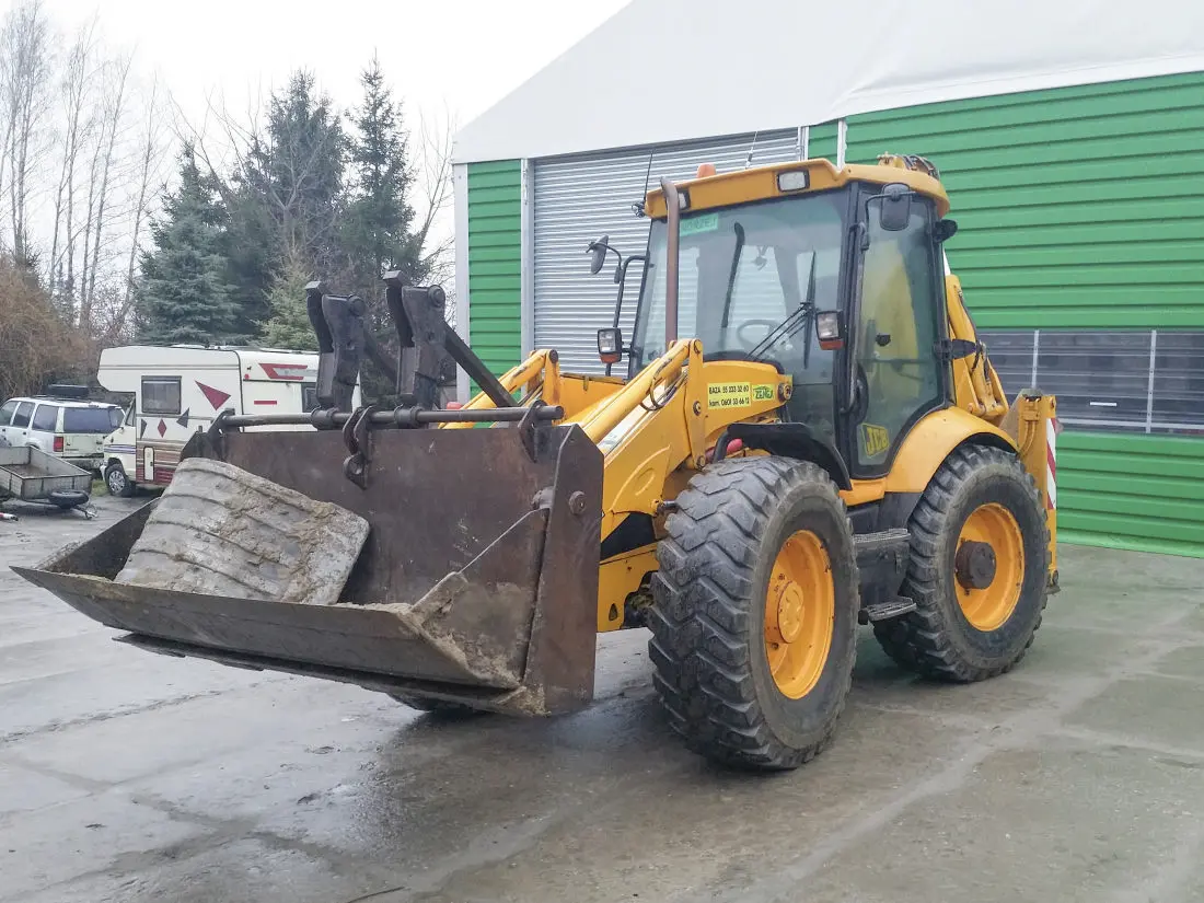 Koparko Ladowarka JCB 4CX Zdjecie 1
