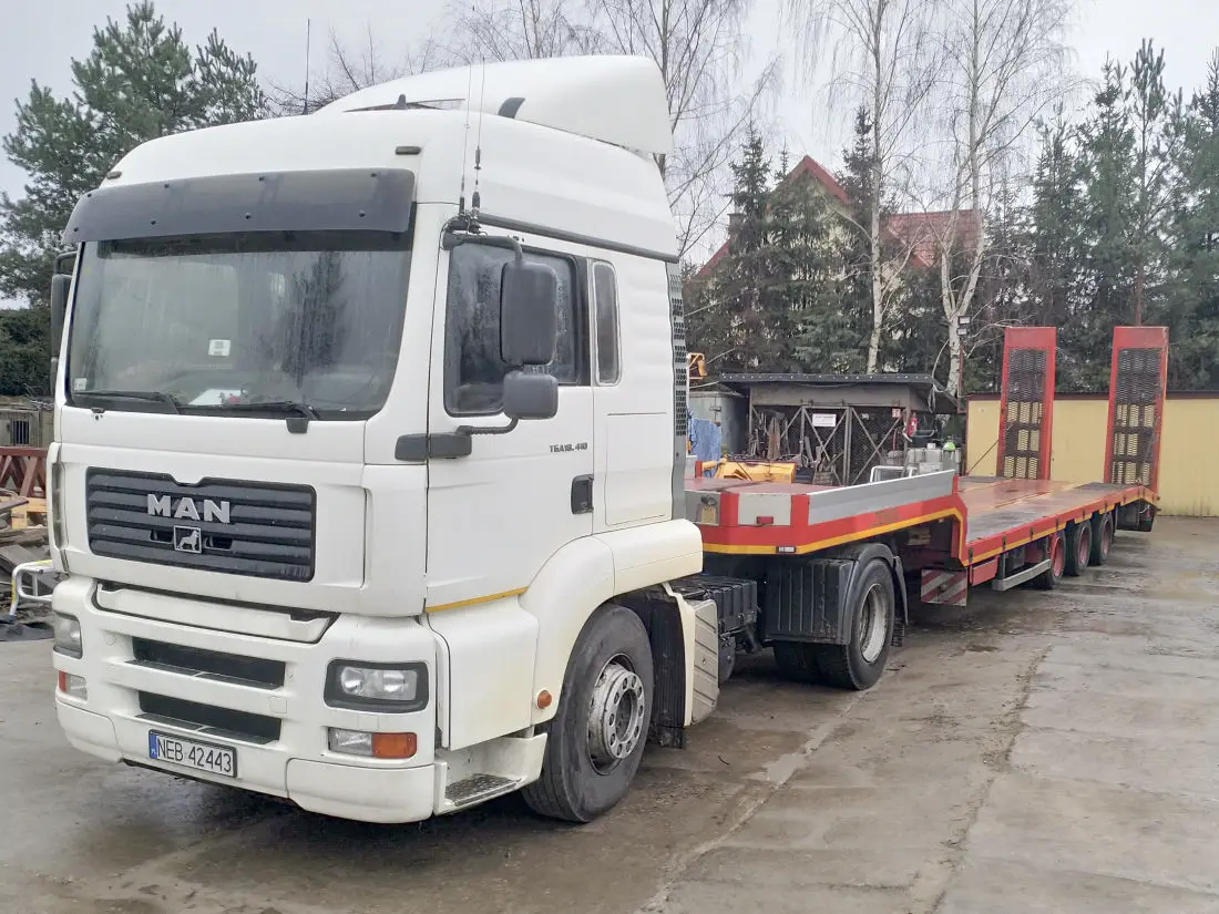 Naczepa niskopodl. 24 t 13 m Zdjecie 1