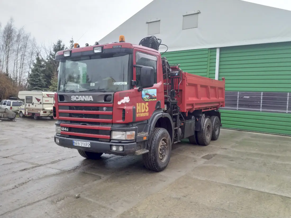 Wywrotka SCANIA 6×6 HDS Zdjecie 3